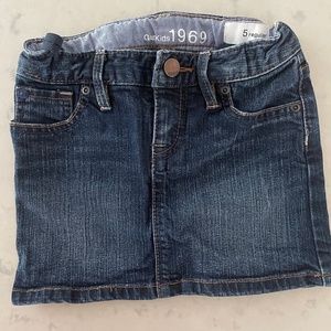 Gap Kids denim skirt